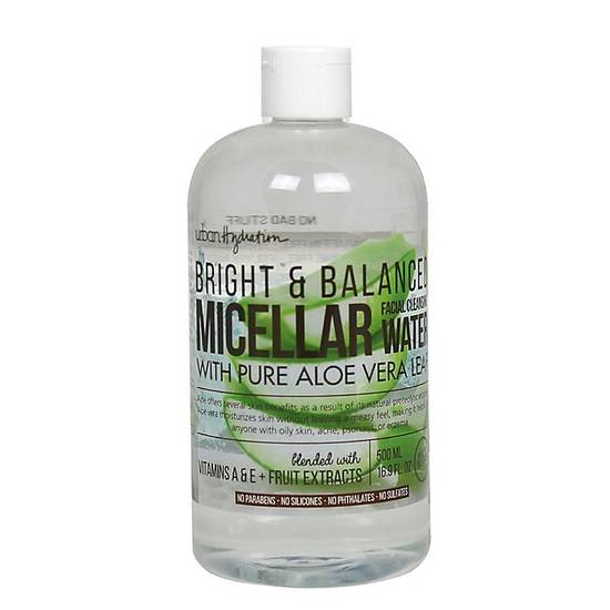 Order Urban Hydration 16.9 fl. oz. Bright & Balanced Aloe Leaf Micellar Water food online from Bed Bath & Beyond store, Daly City on bringmethat.com