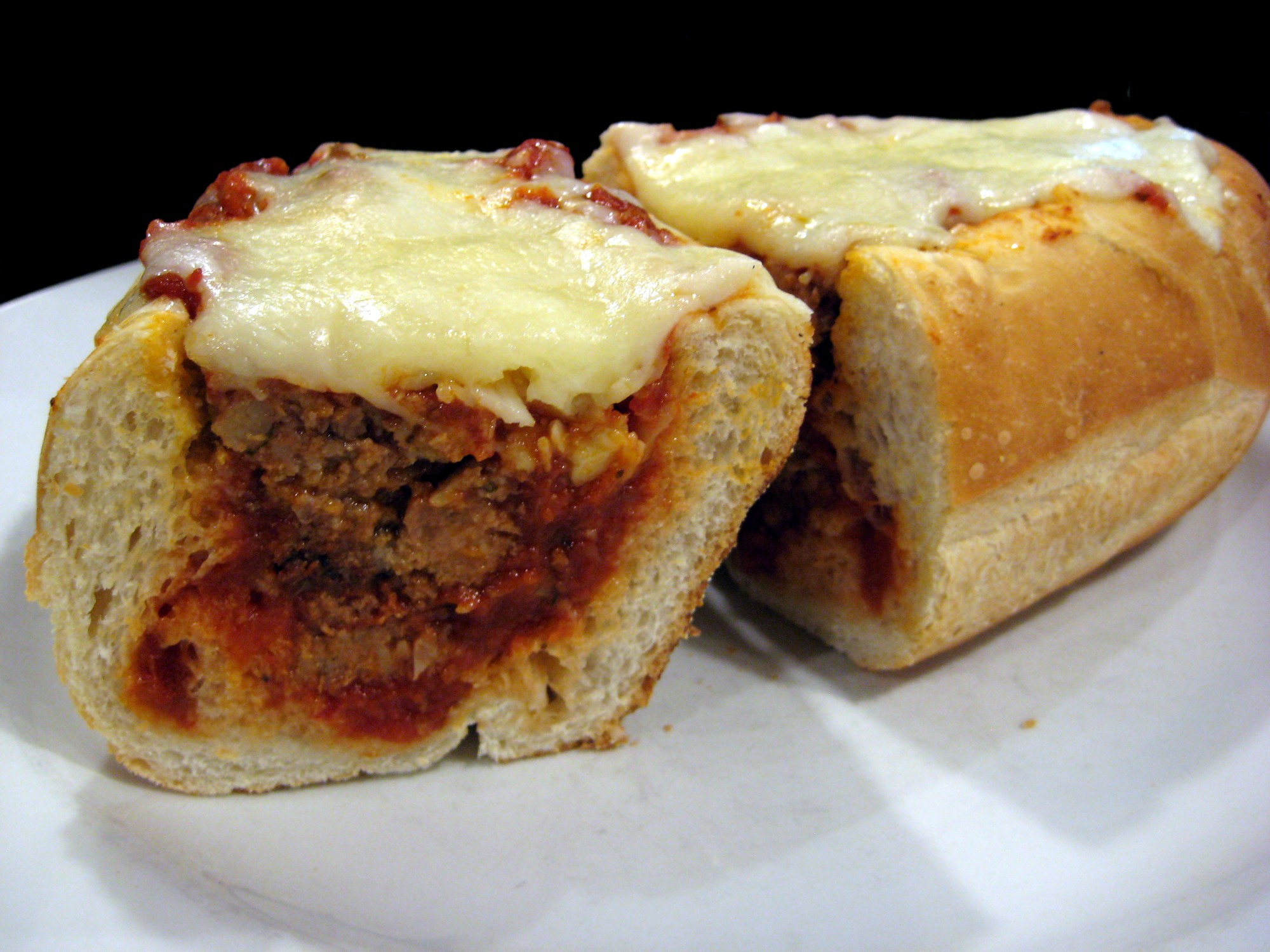 Order Meatball Parmesan Hero food online from Marco's store, Huntington Station on bringmethat.com