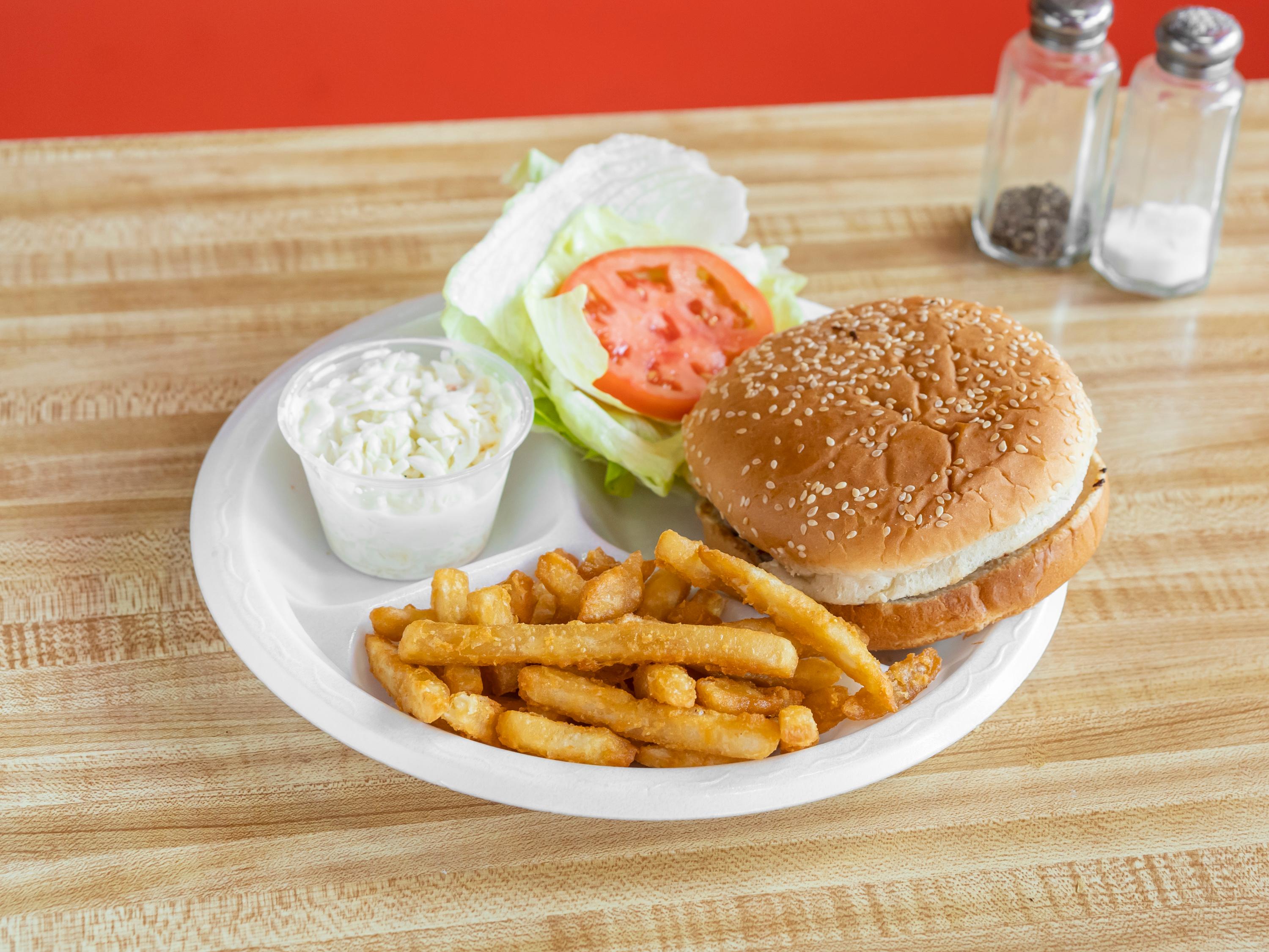 Order Hamburger food online from Fiesta Pizza store, Philadelphia on bringmethat.com