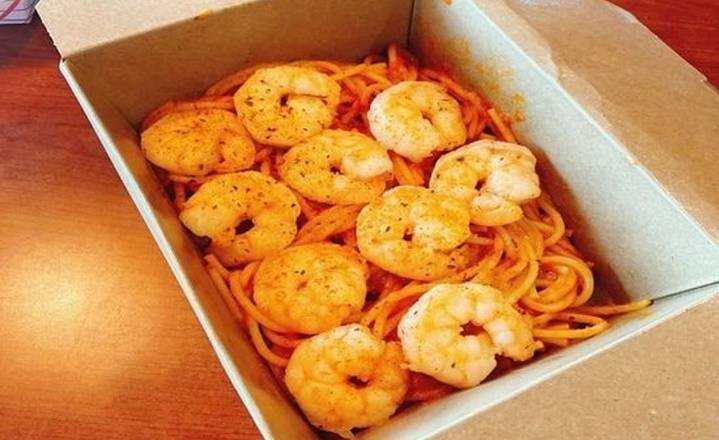Order Shrimp Pasta food online from Million Crab store, West Chester on bringmethat.com