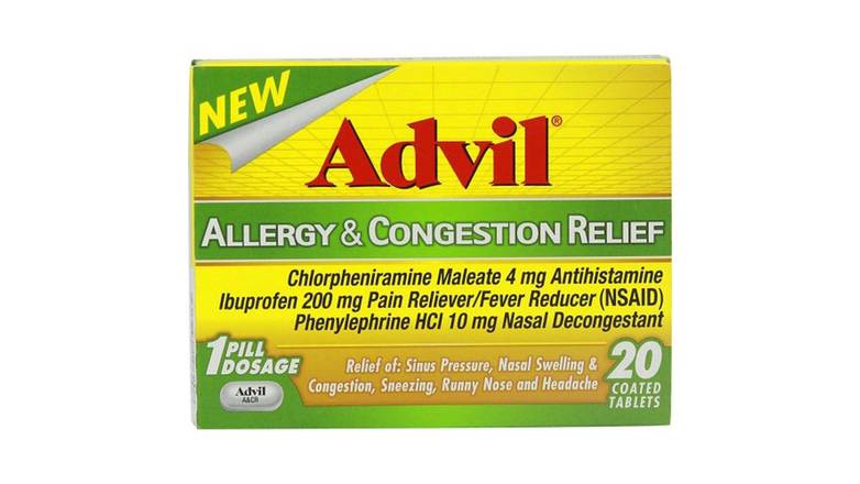 Order Advil Allergy & Congestion Relief food online from Aldan Sunoco store, Aldan on bringmethat.com
