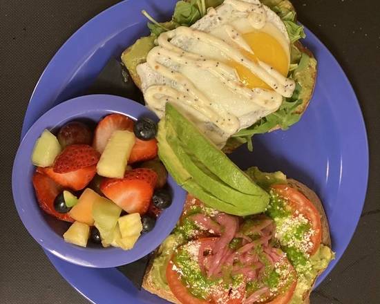Order Avocado Toast food online from The Friendly Toast store, Portsmouth on bringmethat.com