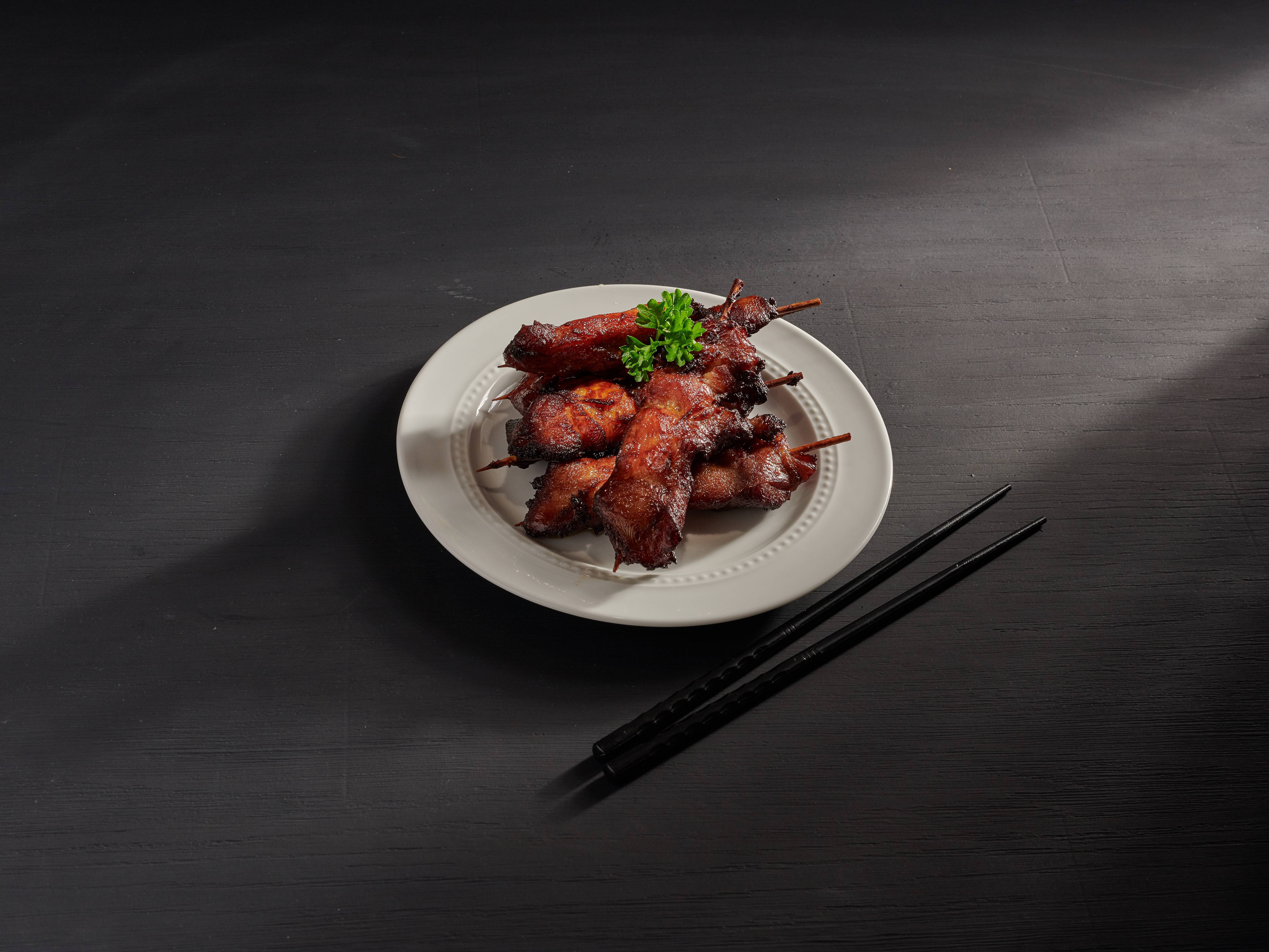 Order 15. Teriyaki Chicken 鸡串 food online from Hong Kong store, Maple Grove on bringmethat.com