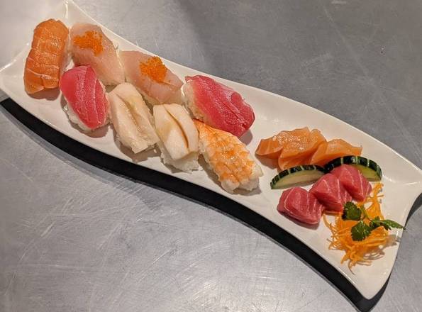 Order Sashimi & Nigiri Combo food online from Jojo Sushi Bar & Restaurant store, Santa Rosa on bringmethat.com