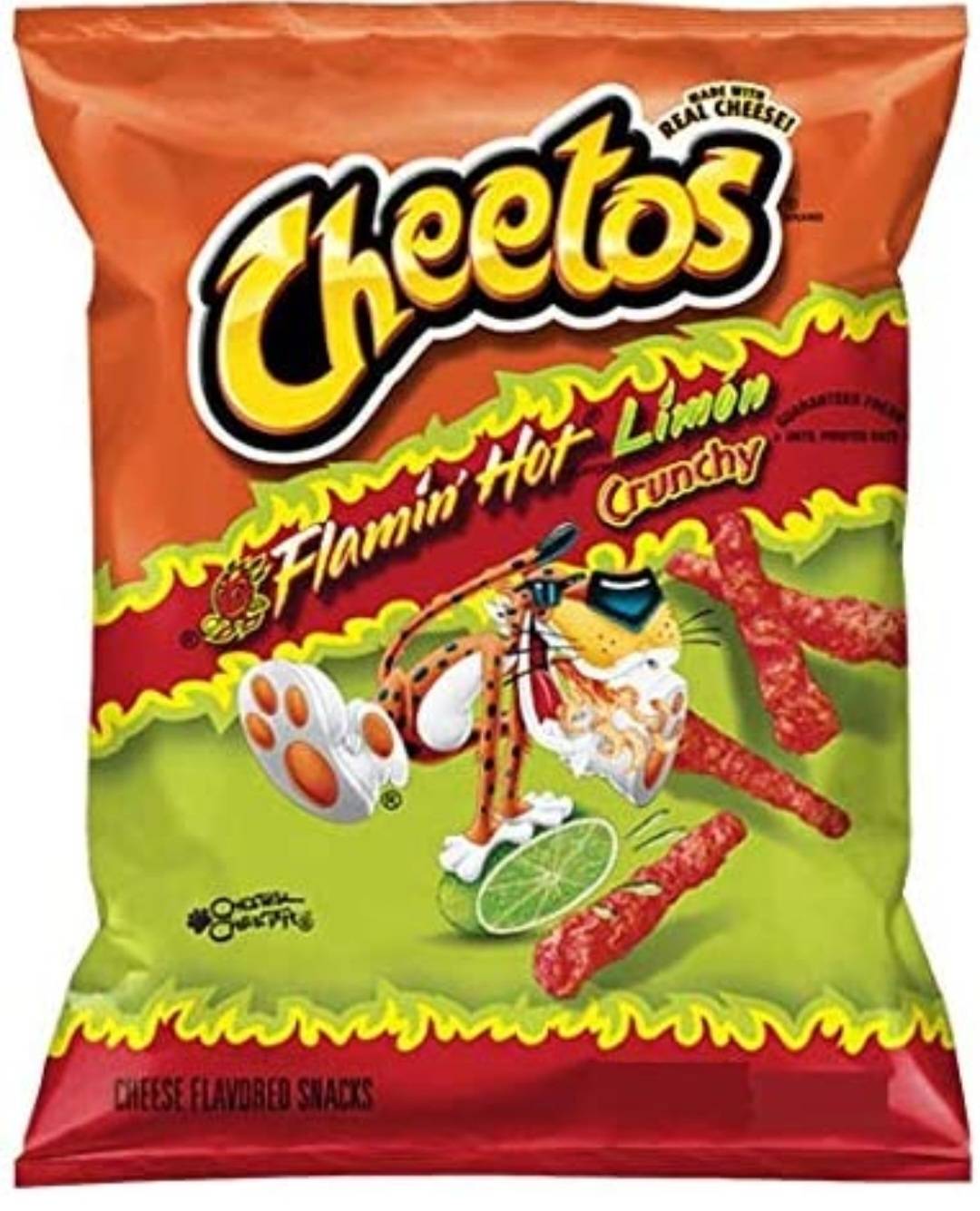 Order Cheetos Flamin Hot limon Chips food online from Chaffle Cafe Catering Cart store, Norcross on bringmethat.com