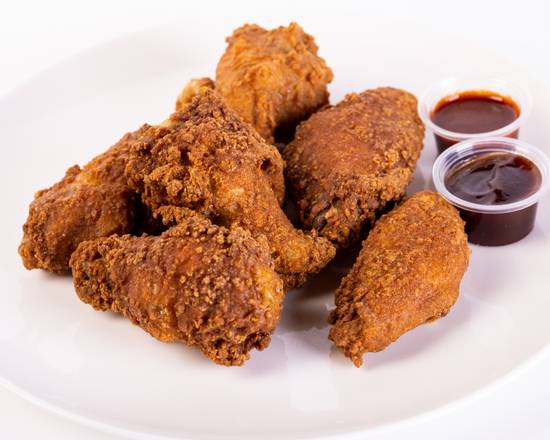 Order Jumbo Chicken Wings (Crispy) food online from New York Chicken & Gyro store, Los Angeles on bringmethat.com