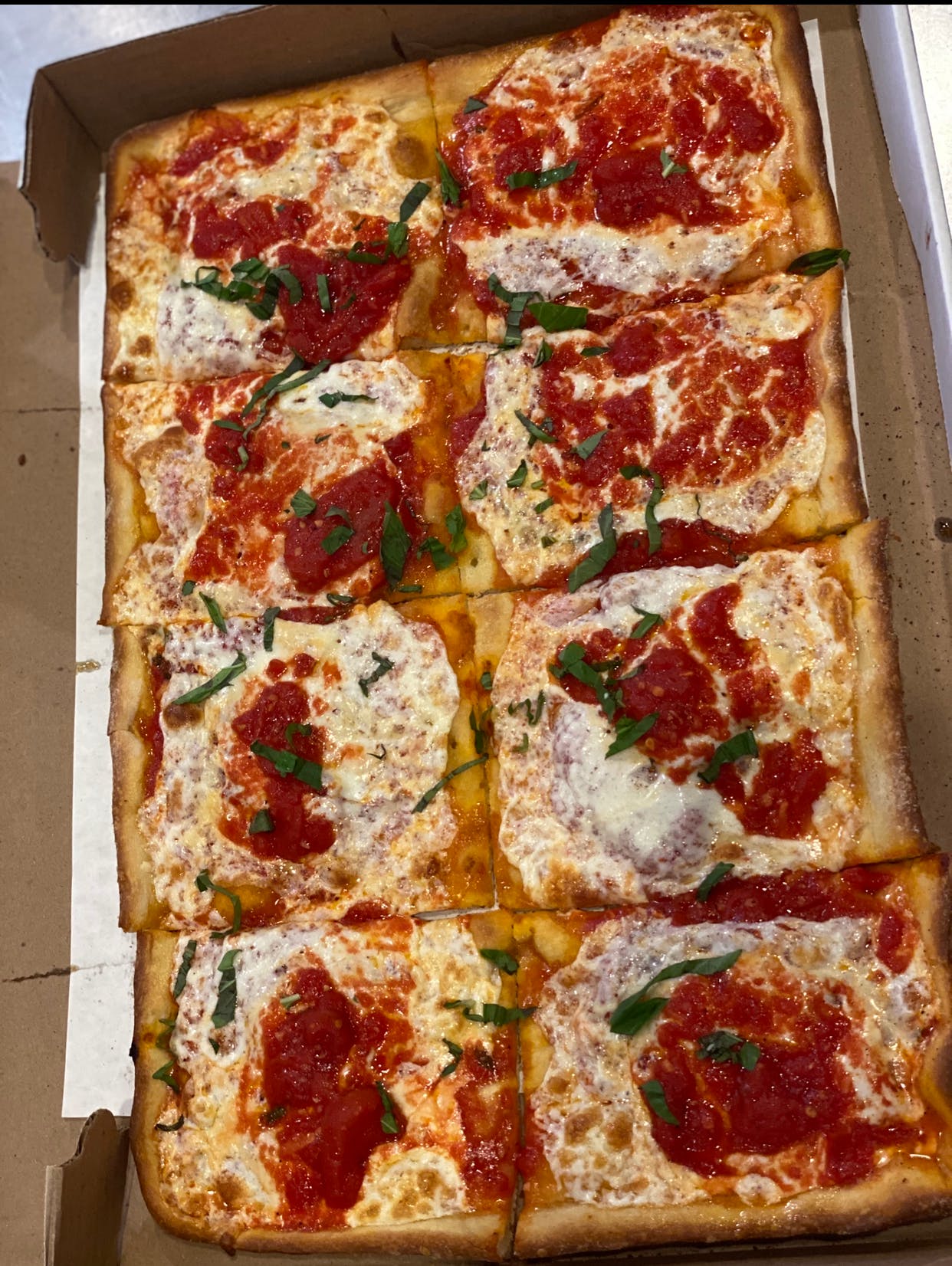 Order Grandma Pizza - Pizza food online from Benvenuto Ii store, Mohegan Lake on bringmethat.com