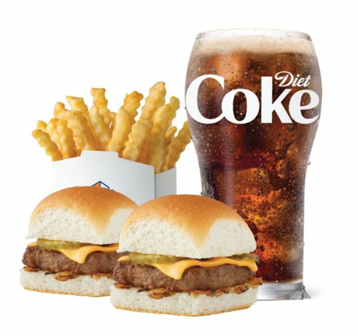 Order IMPOSSIBLE SLIDER MEAL CAL 770-1160 food online from White Castle store, Orland Park on bringmethat.com