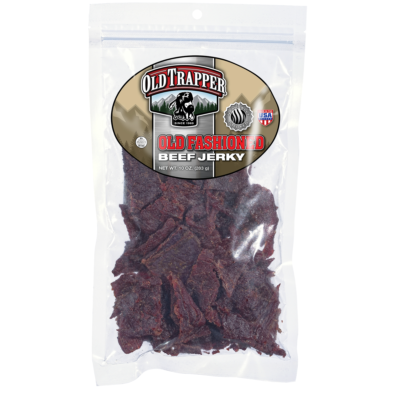 Order Old Trapper Old Fashioned Beef Jerky food online from Dan Big Slice Pizza store, Winnebago on bringmethat.com