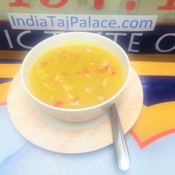 Order B3. Mulligatawny Soup food online from India Taj Palace store, San Antonio on bringmethat.com