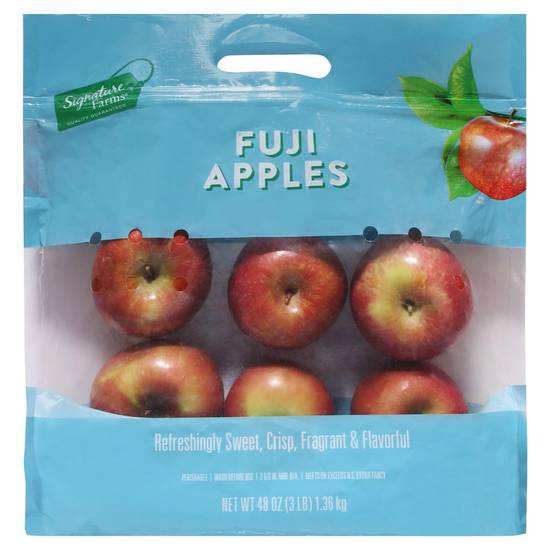 Order Signature Farms · Fuji Apples (48 oz) food online from Safeway store, Dixon on bringmethat.com