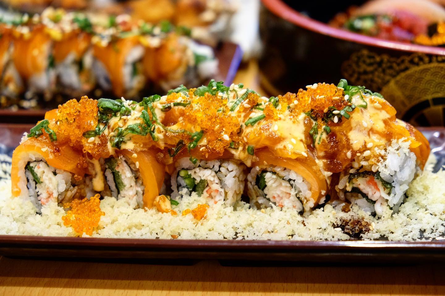 Order S3. Triple S Roll food online from Sushi One store, Reno on bringmethat.com