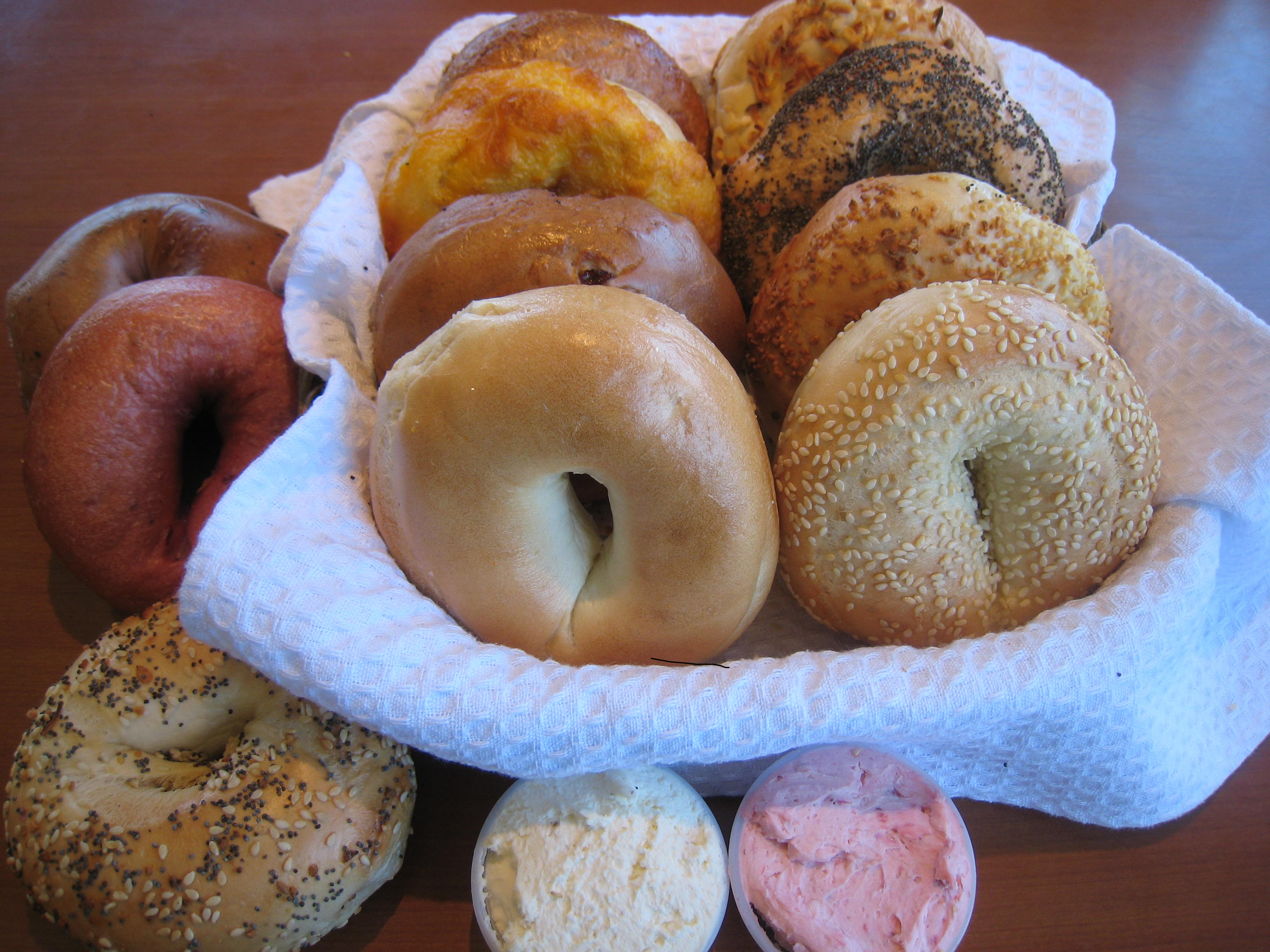 Order Bagels To Go food online from The Bagel Bakery store, Salinas on bringmethat.com