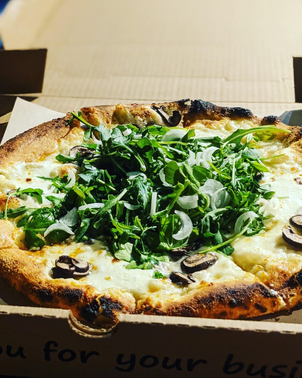 Order Wild Mushroom Pizza - Pizza food online from Lucky Pie Pizza & Taphouse store, Louisville on bringmethat.com