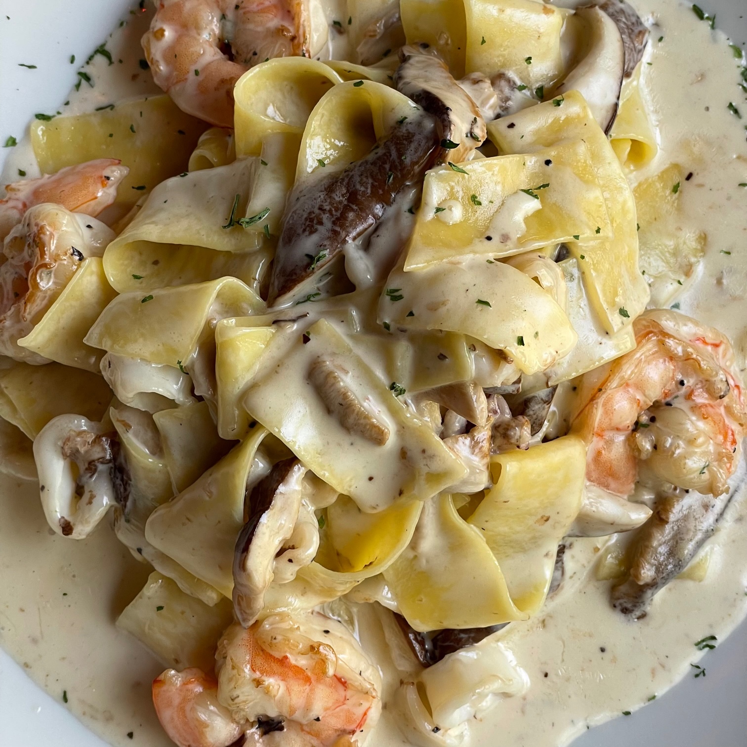Order Pappardelle Mari e Monti food online from Piola store, Houston on bringmethat.com