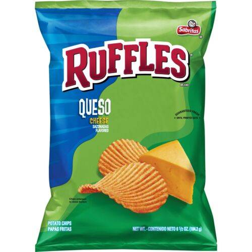 Order Ruffles Sabritas Queso Cheese Potato Chips food online from Lone Star store, Princeton on bringmethat.com