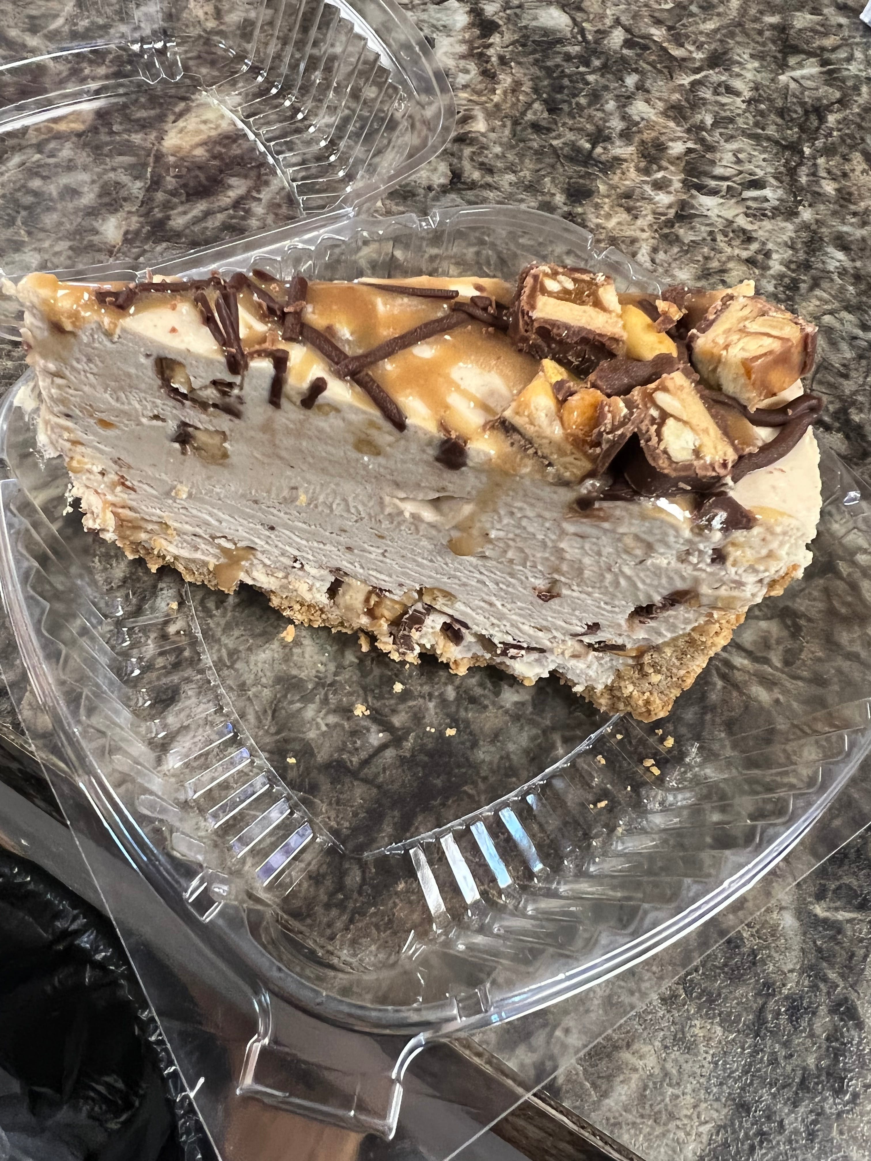 Order Snickers cheesecake - 7.00 food online from Big Guy Italiano Family Restaurant store, Bristol on bringmethat.com