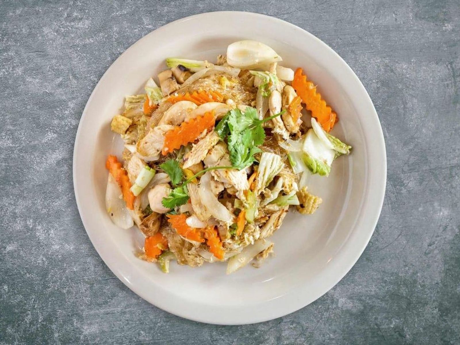 Order Yankee Noodle Dandy (Pad Woon Sen) food online from Come Thai With Me store, Dallas on bringmethat.com