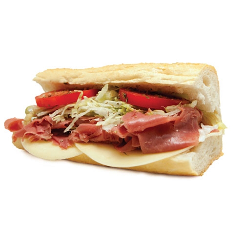Order 6" Corned Beef food online from Fontanos Subs store, Chicago on bringmethat.com