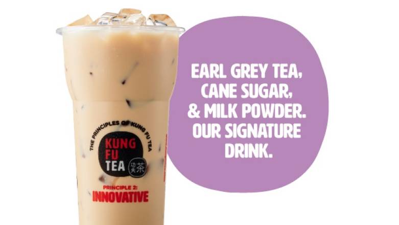 Order Kung Fu Milk Tea food online from Kungfu Tea Media store, Media on bringmethat.com