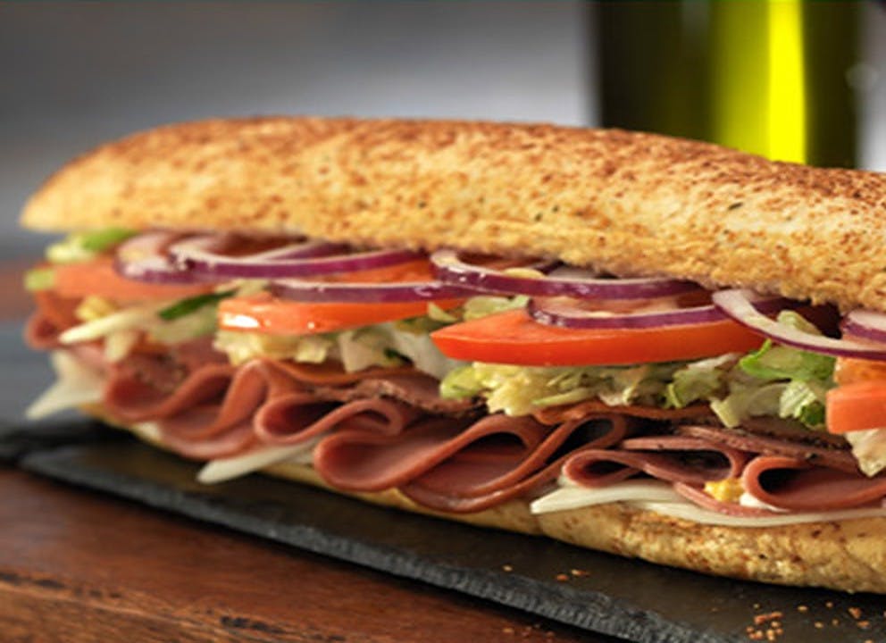Order Ham Cold Sub - Sandwich food online from Michael's Pizza store, Calabasas on bringmethat.com