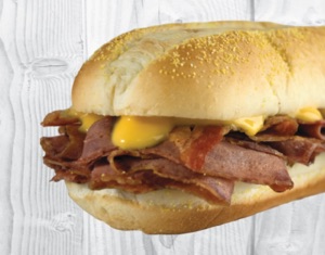 Order B.B.C. Beef, Bacon and Cheese Sauce food online from Rax store, Ironton on bringmethat.com