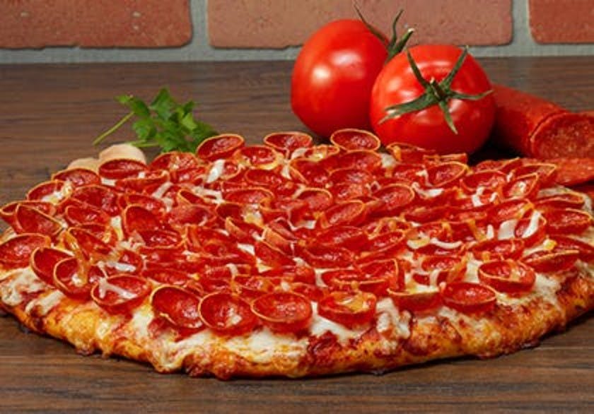 Order Classic Pepperoni Pizza - Small 10" (10 Slices) food online from Mountain Mike Pizza store, Alameda on bringmethat.com