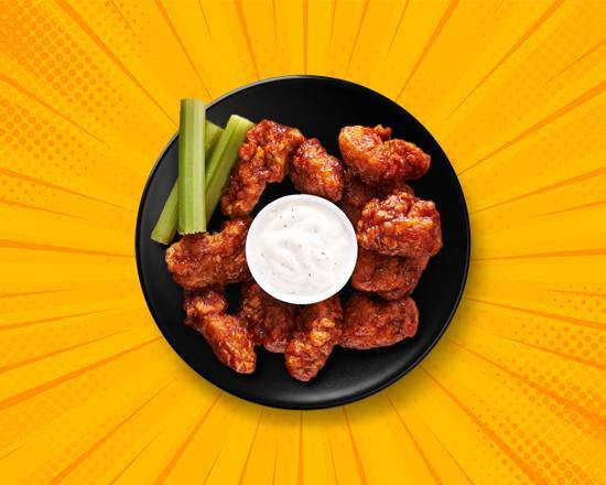 Order Boneless Wings (10 pcs) food online from Wing Man Co. store, Chicago on bringmethat.com