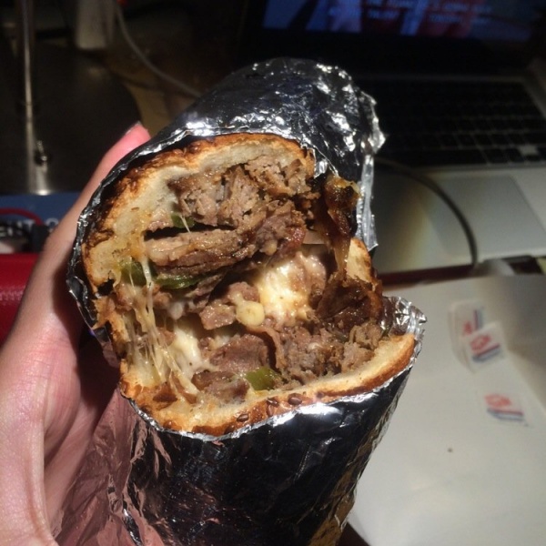 Order Philly Cheese Steak Sandwich food online from Irving Pizza store, San Francisco on bringmethat.com