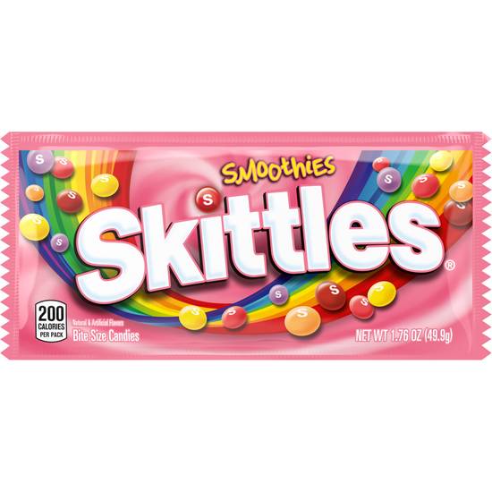 Order Skittles Smoothie Candy (1.76 oz) food online from Rite Aid store, Yamhill County on bringmethat.com