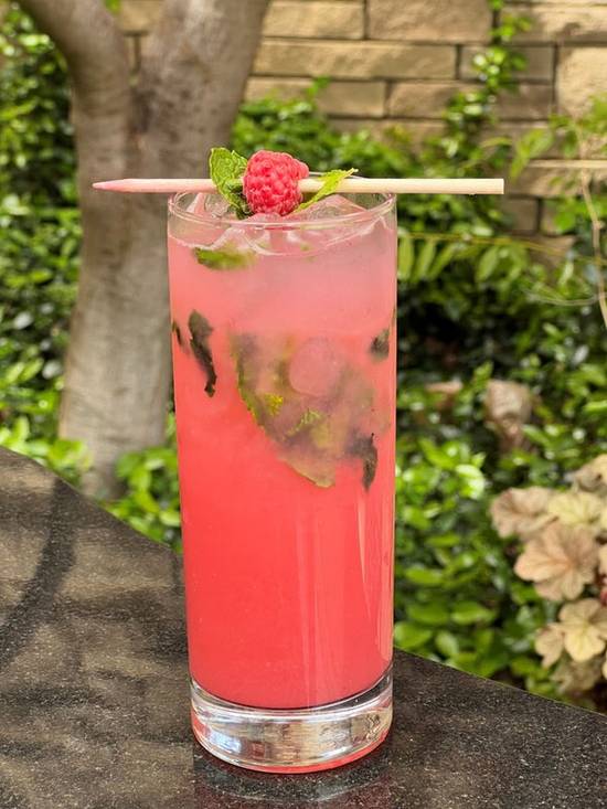 Order Raspberry No-Jito Mocktail food online from Firebirds Wood Fired Grill store, Mason on bringmethat.com