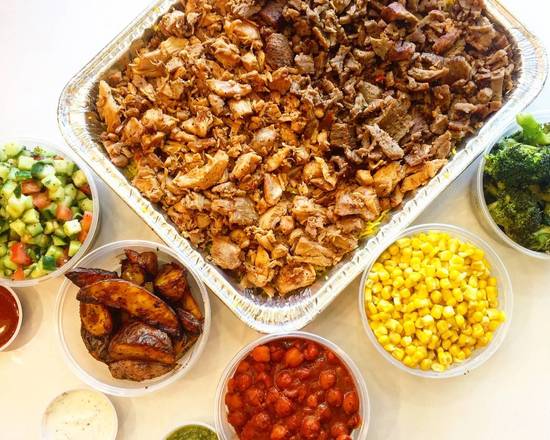 Order CHOPPED Family Bowl food online from Chopped Halal Grill store, Richardson on bringmethat.com