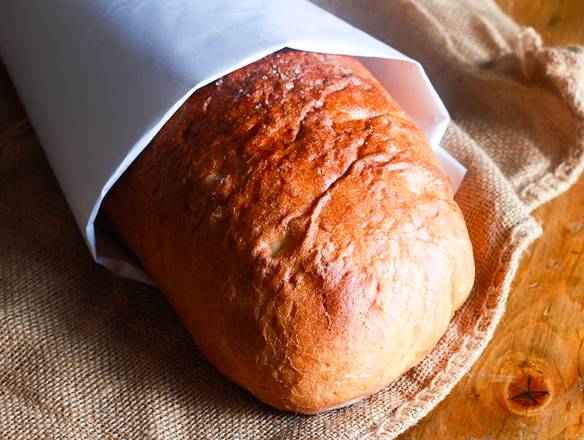 Order Sea Salt & Olive Oil Ciabatta Loaf food online from Osteria Via Stato store, Chicago on bringmethat.com