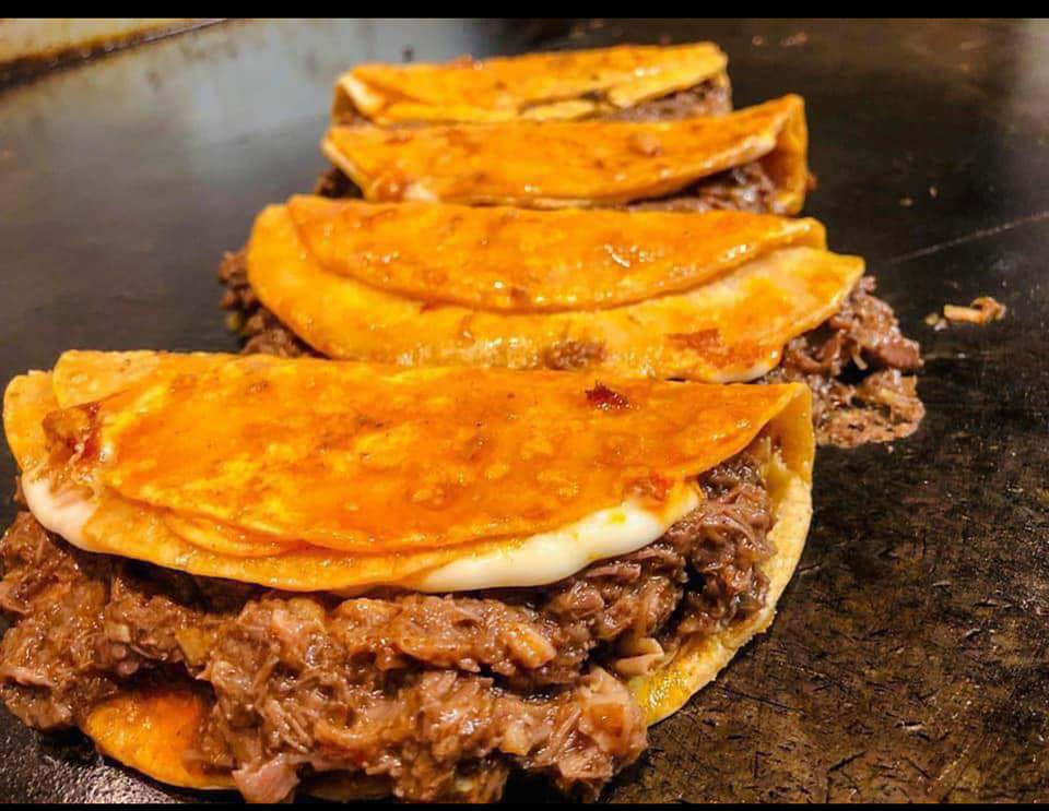 Order Birria Taco food online from La Familia Cafe store, Kalamazoo on bringmethat.com