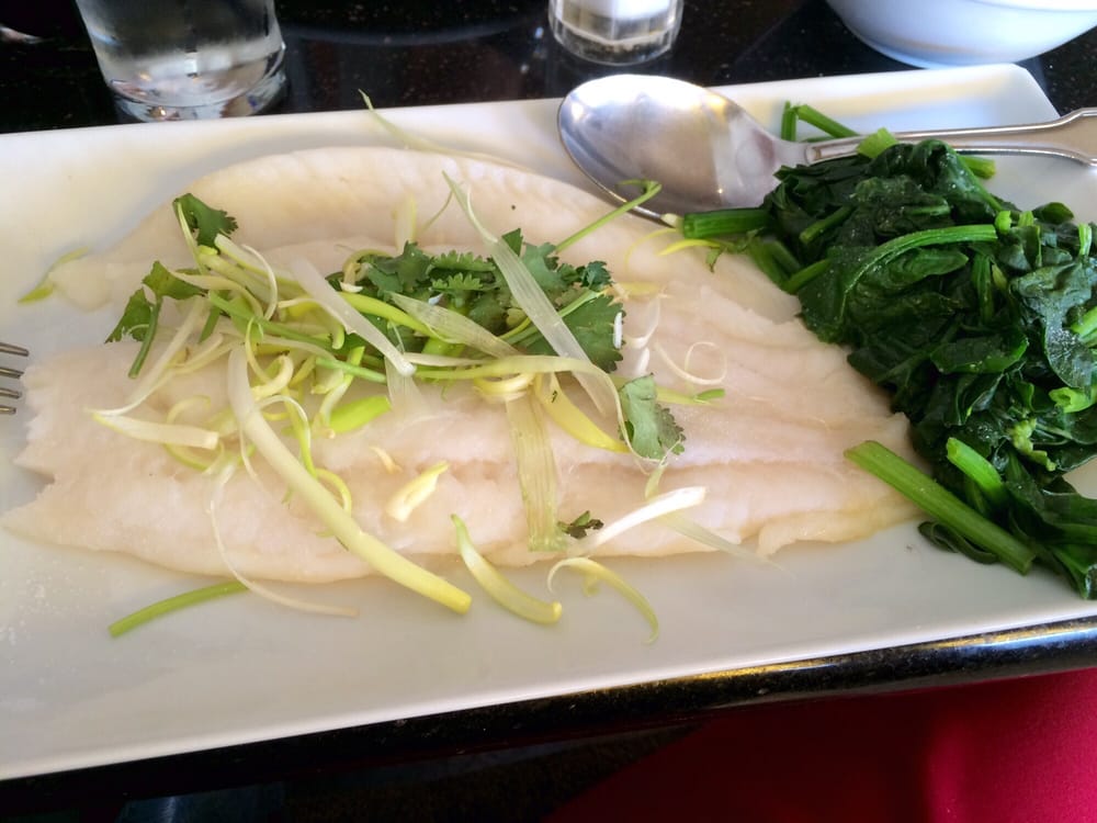 Order Steamed Sole Fish Filet food online from Mandarette Cafe store, Los Angeles on bringmethat.com