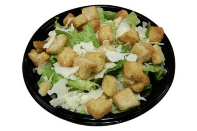 Order Caesar It's a Classic Salad (Regular) food online from Peace Love & Pizza store, Marietta on bringmethat.com