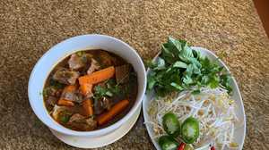 Order Hu Tieu Bo Kho food online from Shabang Crawfish & Mi Quang store, Houston on bringmethat.com