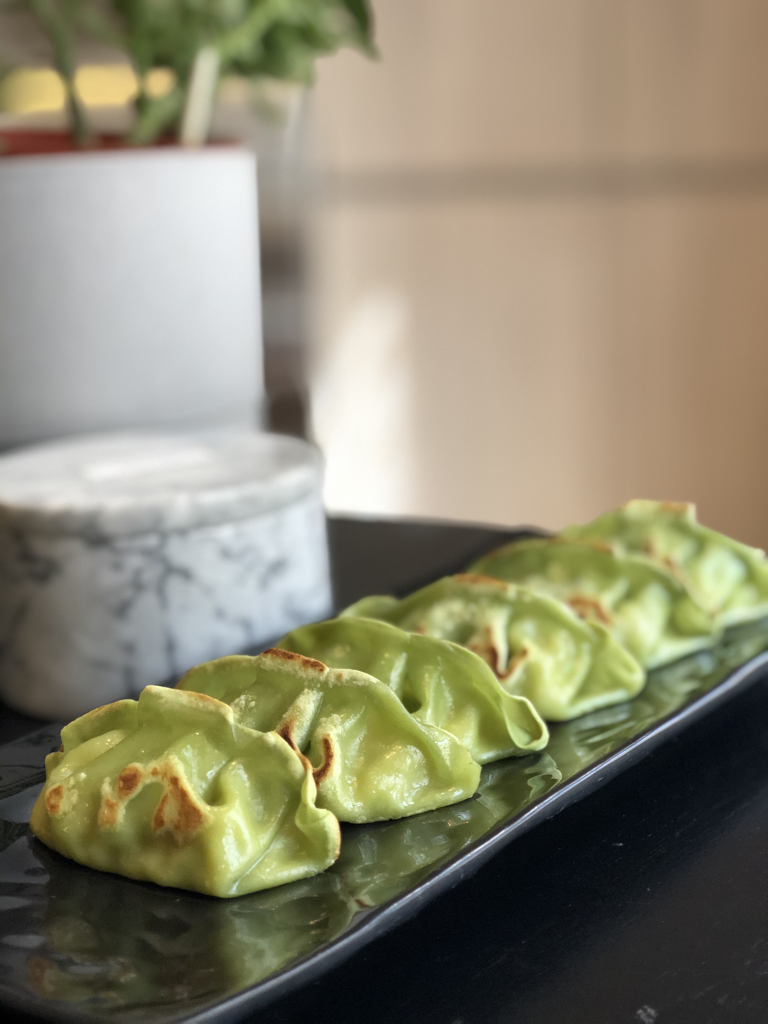 Order Vegetable Gyoza food online from Niu Japanese Fusion Lounge store, Chicago on bringmethat.com