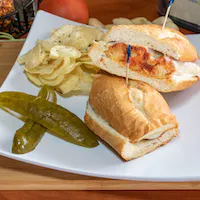 Order Grilled Chicken Buffalo Sandwich food online from Pizza Lounge store, Pasadena on bringmethat.com