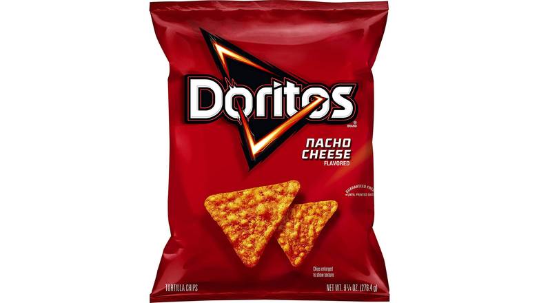 Order Doritos Tortilla Chips Nacho Cheese food online from Route 7 Food Mart store, Norwalk on bringmethat.com