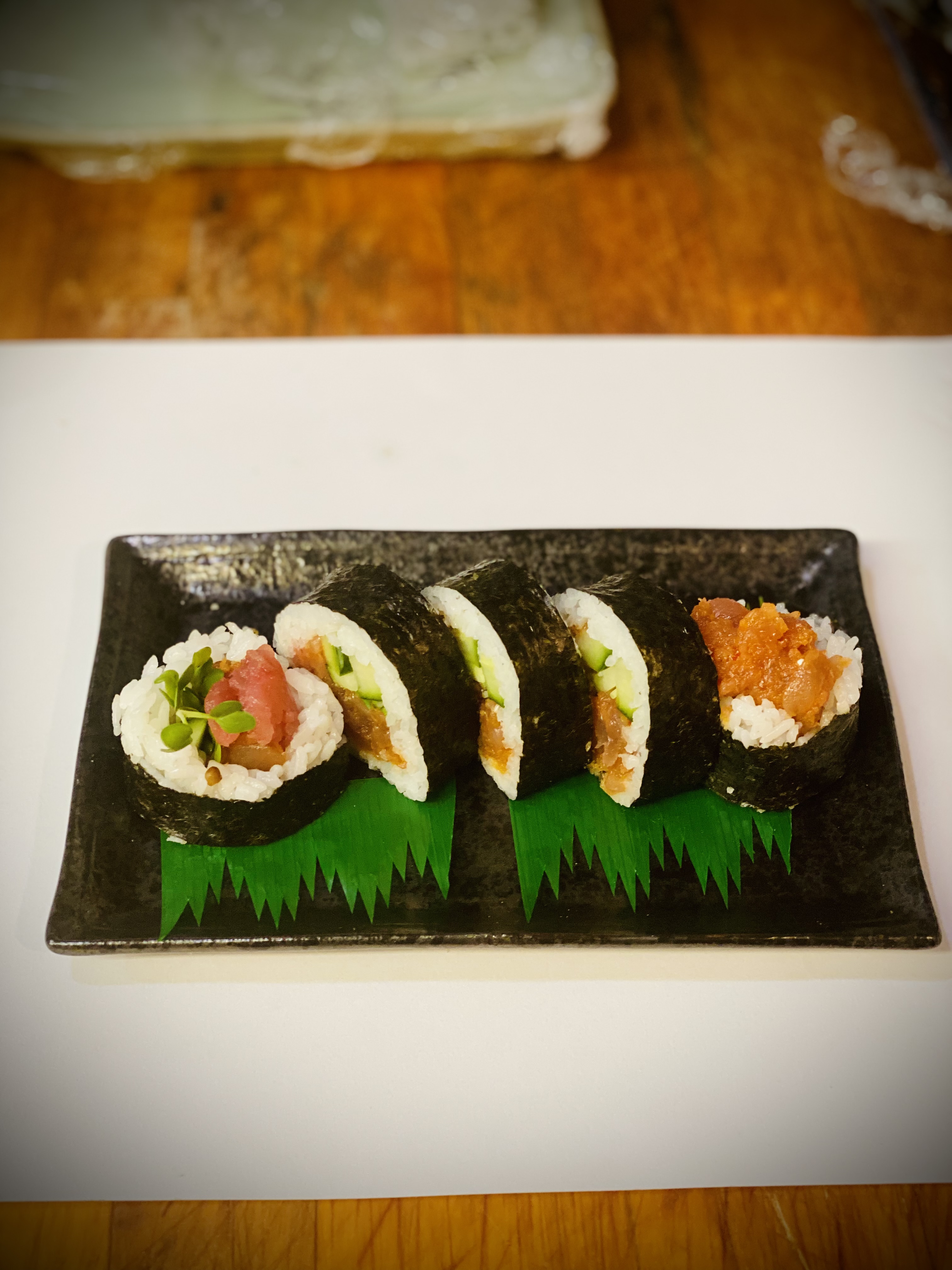 Order Spicy Tuna Roll food online from Sanppo Japanese store, San Francisco on bringmethat.com