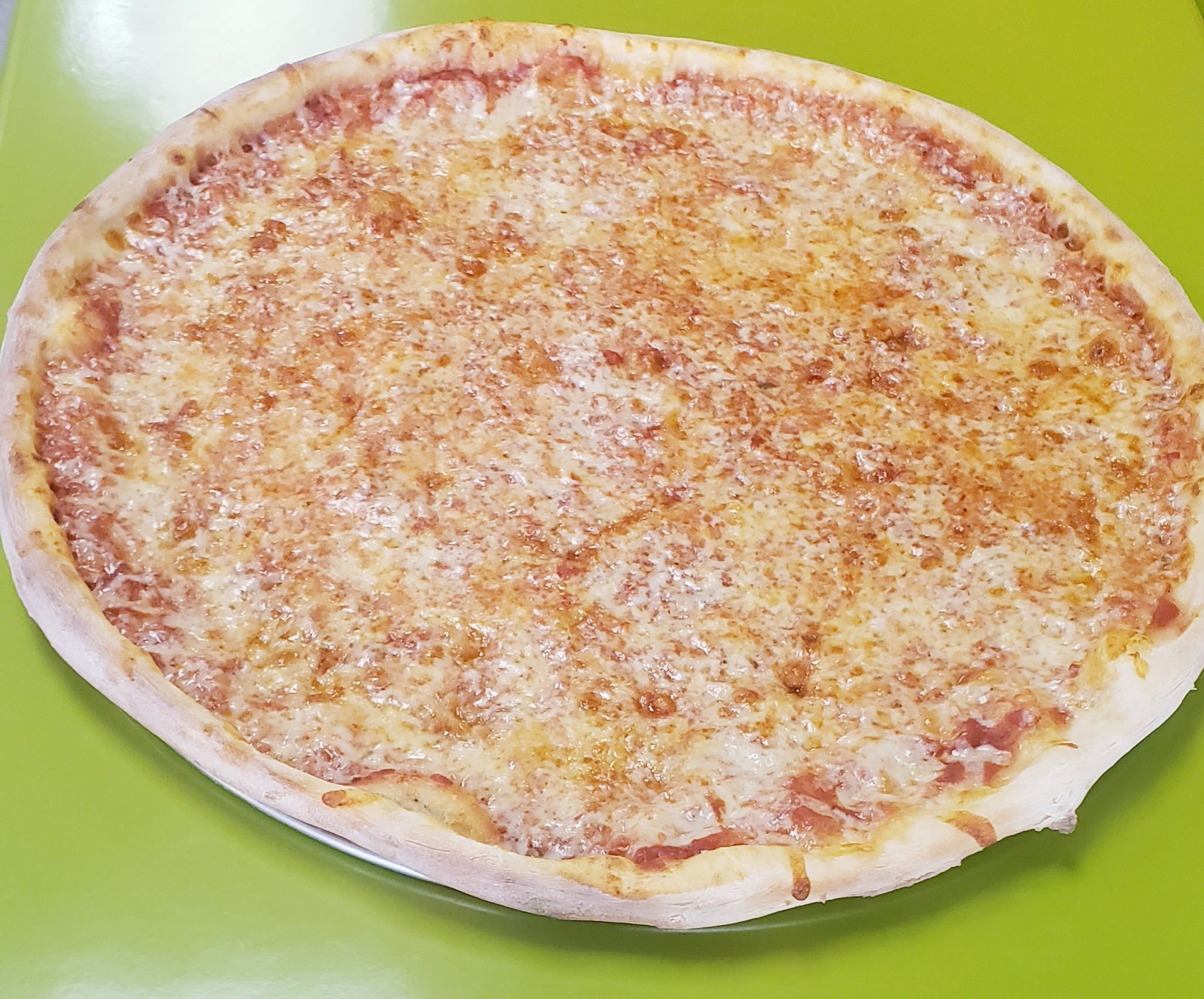 Order Cheese Pizza - Pizza pie XL 18" food online from J-Joe Berrylicious store, White Plains on bringmethat.com