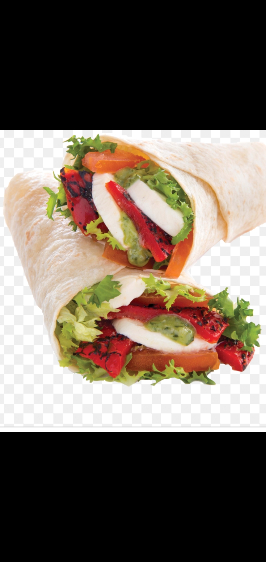 Order The Grilled Vegetables And Cheese Wrap  food online from Bedford gourmet food store, Brooklyn on bringmethat.com