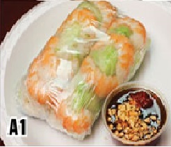 Order A1. Vietnamese Shrimp Spring Roll food online from Zen Noodles store, Naperville on bringmethat.com