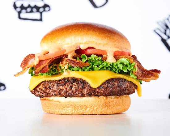 Order Vagabond Cheeseburger food online from Outlaw Burger store, Clio on bringmethat.com