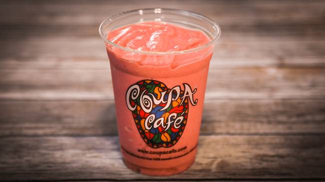 Order Strawberry Smoothie food online from Coupa Cafe store, Palo Alto on bringmethat.com