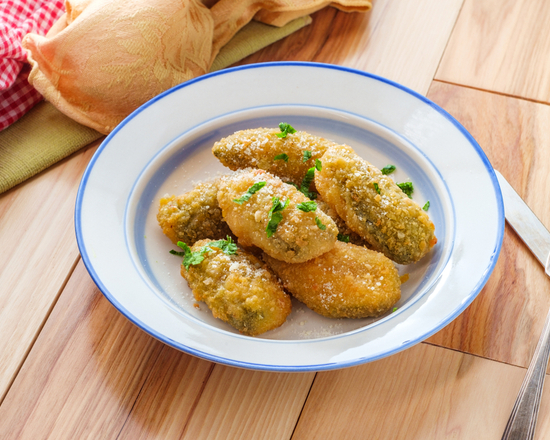 Order Cheddar Jalapeno Poppers food online from The Pasta Twins store, New York on bringmethat.com