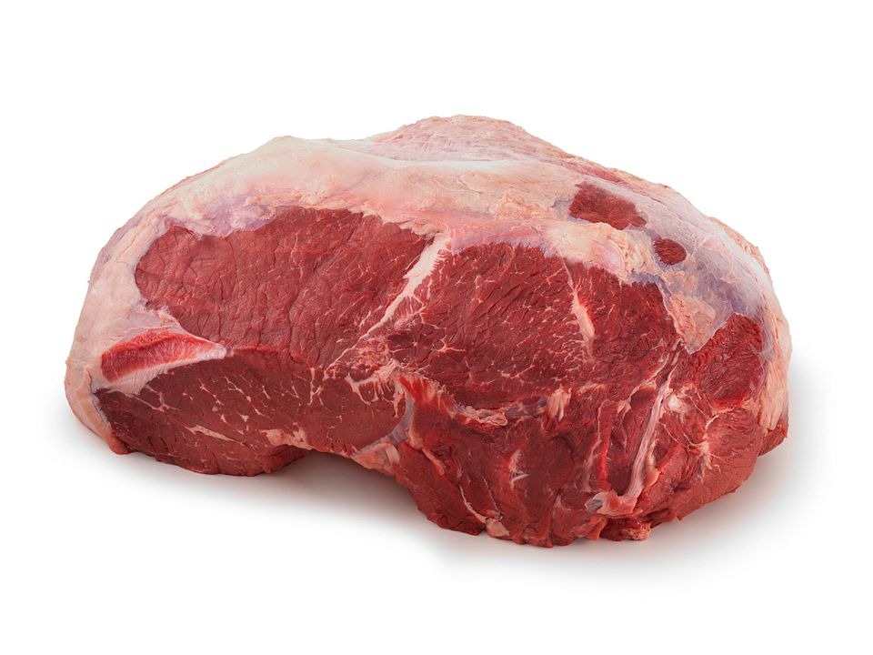 Order Grain Fed Top Inside Round Whole Rump Roast food online from Agridime Meats store, Gilbert on bringmethat.com