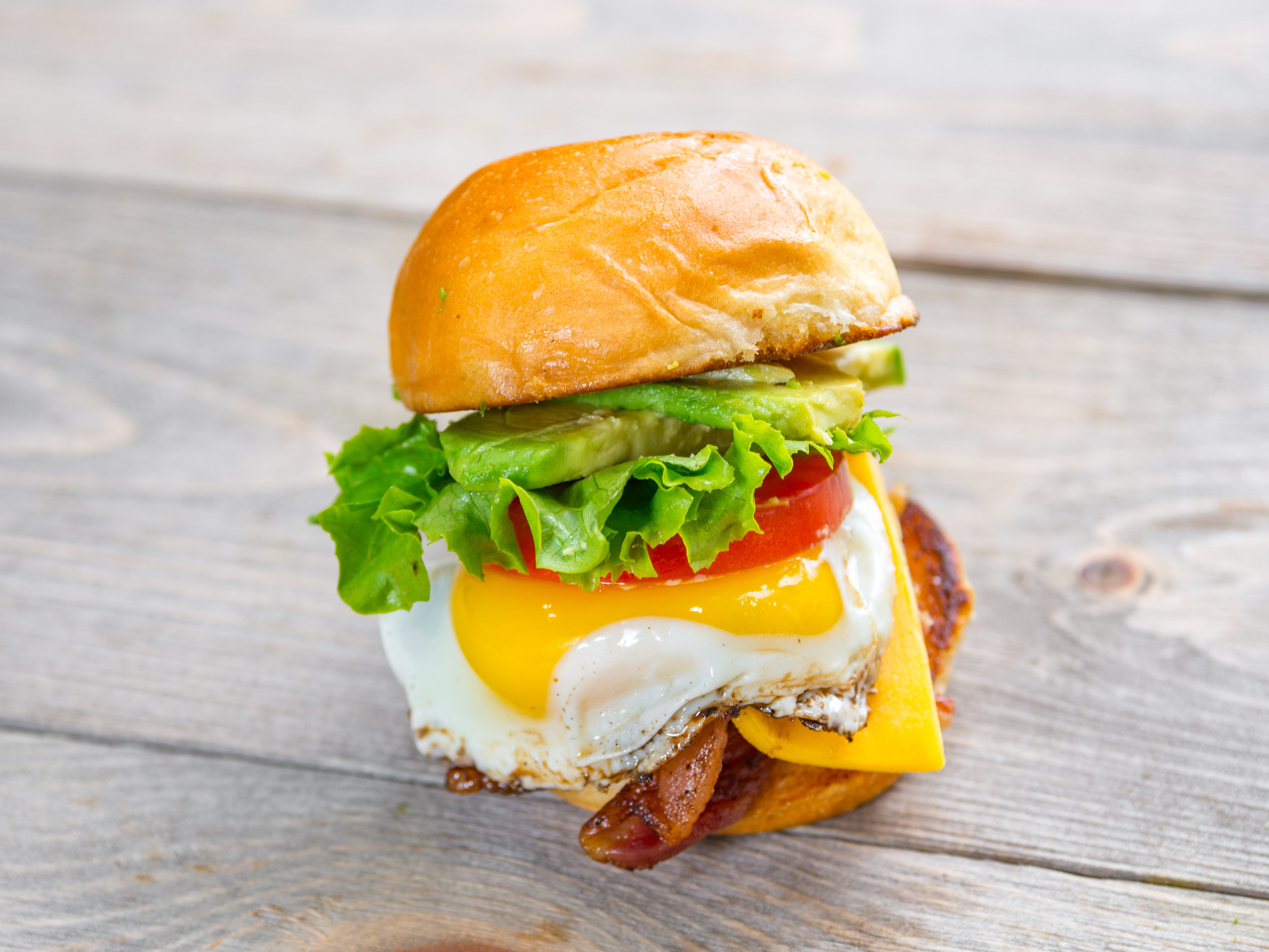 Order Avocado Bacon egg N cheese food online from Nano Grill store, Lancaster on bringmethat.com