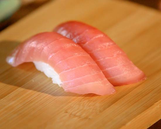 Order Tuna Nigiri (Maguro) (2 pcs) food online from Wabi-Sabi Sushi Bar & Restaurant store, Seattle on bringmethat.com